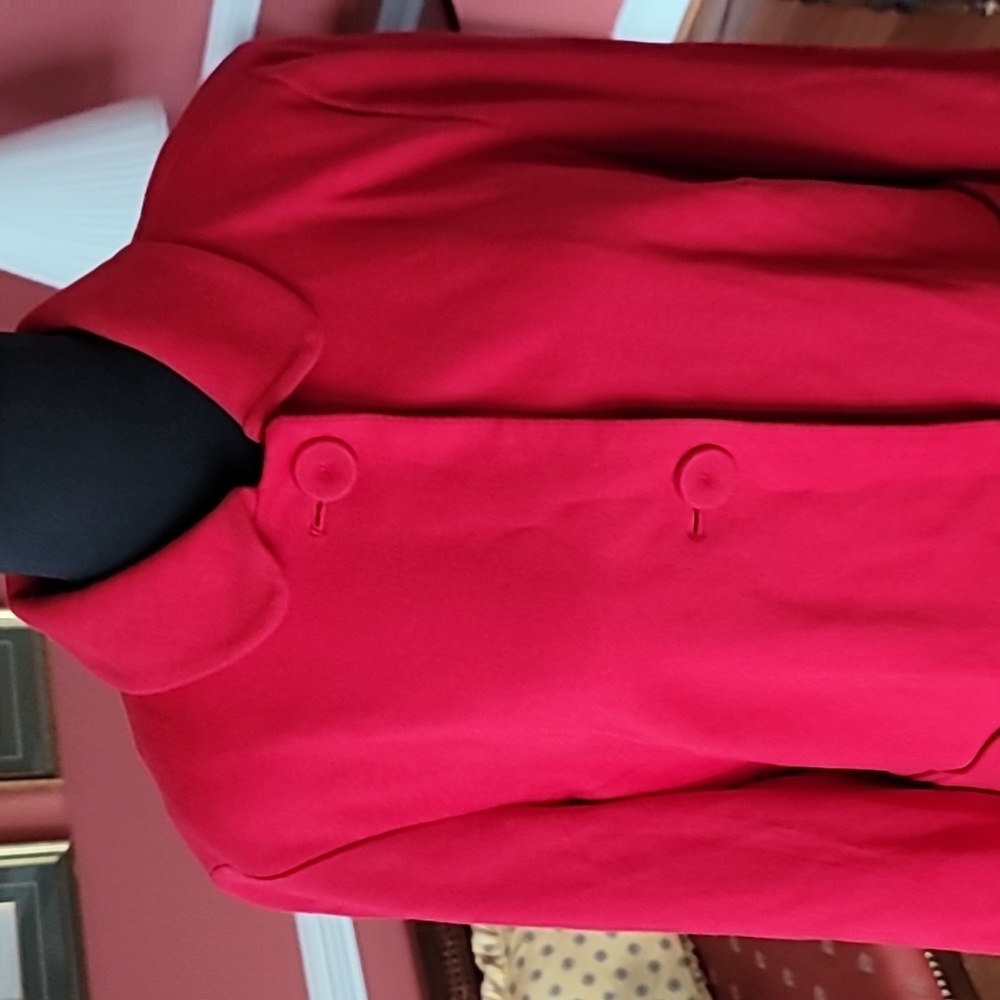 Talbots Red Jacket - Picture 2 of 9